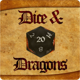 couverture jeu vidéo Dice & Dragons - RPG Dice Roller