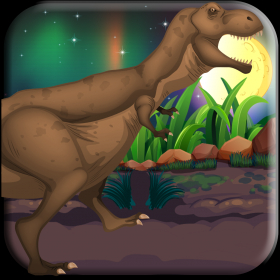 couverture jeu vidéo Dino Dash: Escape from Prehistoric Park