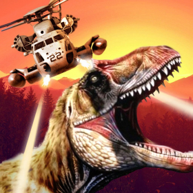 couverture jeux-video Dino Gunship: Airborne Hunter Pro