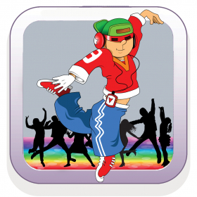 couverture jeu vidéo Disco Style Runner PRO - samedi soir courir course et jeu de danse pour les filles