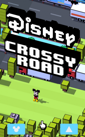 couverture jeu vidéo Disney Crossy Road