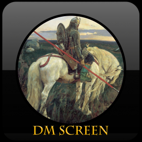 couverture jeu vidéo DM Screen - 4th Edition