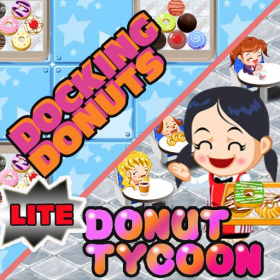 couverture jeu vidéo Docking Donuts Tycoon Lite -2 in 1-