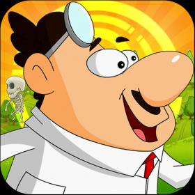 couverture jeu vidéo Docteur fou Run - Mega sans fin jeu de défi Escape Run &amp; Jump