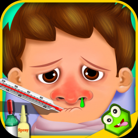couverture jeu vidéo Docteur grippe pour les enfants