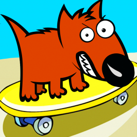 couverture jeu vidéo Dog On A Skateboard 3D