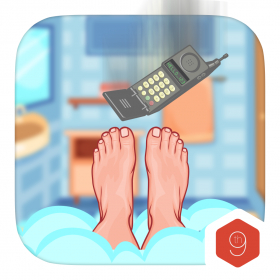 couverture jeu vidéo Don't drop your phone - mini game to play in the bathroom
