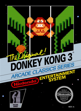 couverture jeu vidéo Donkey Kong 3