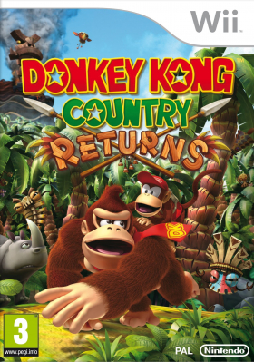 couverture jeu vidéo Donkey Kong Country Returns