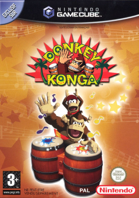 couverture jeu vidéo Donkey Konga