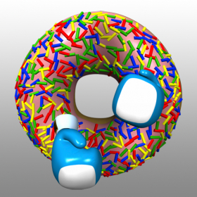 couverture jeu vidéo Donut Fighter