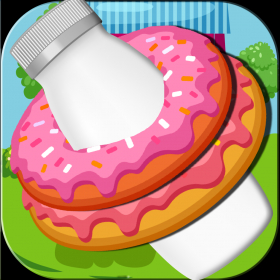couverture jeu vidéo Donut Lancer Bouteille Action Aventure - Top meilleur anneau Toss cuisson gratuit