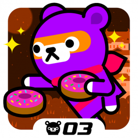 couverture jeu vidéo Donut Ninja - Tappi Bear