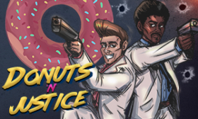couverture jeu vidéo Donuts&#039;n&#039;Justice