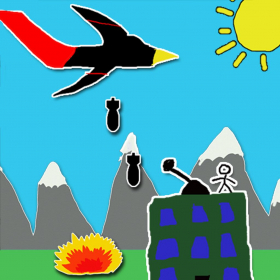 couverture jeu vidéo Doodle Bombing stickman war