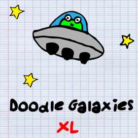 couverture jeu vidéo Doodle Galaxies XL - Shoot em up action for iPad