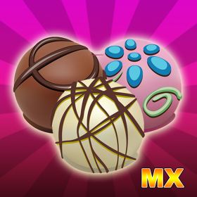 couverture jeu vidéo Douce éclater et bonbons correspondant jeu MX