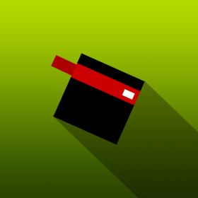 couverture jeu vidéo Downhill Ninja - The Square Ninja Chronicles