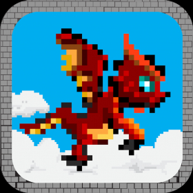 couverture jeu vidéo Dragon Flap - A Flying Dragon Adventure