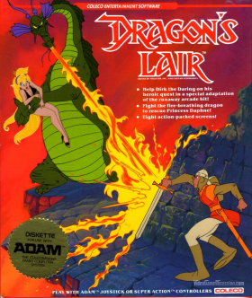 couverture jeu vidéo Dragon&#039;s Lair