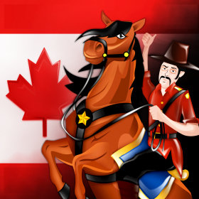 couverture jeu vidéo Dressage des chevaux de la police Canadienne : test d'agilité dans une piste de course - Pro