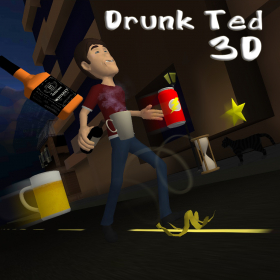 couverture jeu vidéo Drunk Ted 3D