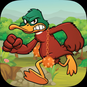 couverture jeu vidéo DUCK SURVIVAL BATTLE PRO - Swype &amp; collapse fruits &amp; veggies to remove and eliminate them in an addicted twister puzzle