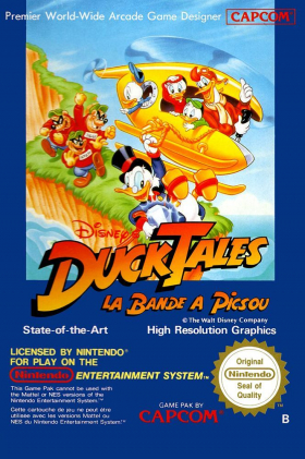 couverture jeu vidéo DuckTales : La Bande à Picsou