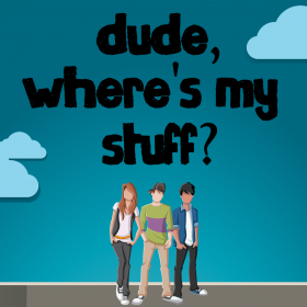couverture jeu vidéo Dude, Where's My Stuff?