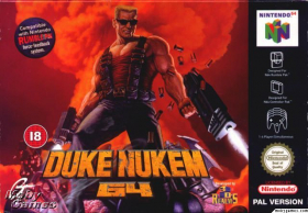 couverture jeu vidéo Duke Nukem 64
