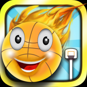 couverture jeu vidéo Dunky Ball: Faites un dunk, un dribble, un hoop ou un swish sur le terrain de basket pour un plaisir illimité!