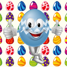 couverture jeu vidéo Easter Egg Mania Match Game