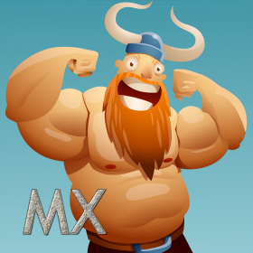 couverture jeu vidéo Échappée belle du viking bondissant MX - Une folie de sauts pour la survie du guerrier