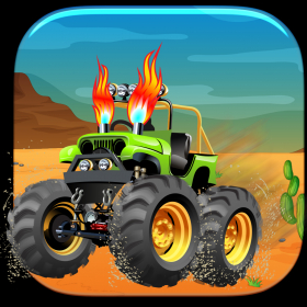 couverture jeu vidéo École de Conduite de Camions Monstrueux - Jeu de Livraison avec d'Énormes Voitures FREE
