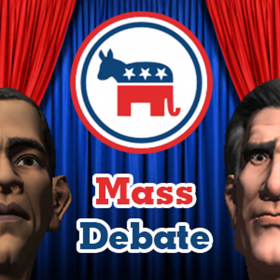 couverture jeu vidéo Election 2012: Mass Debate