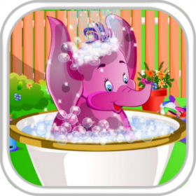 couverture jeu vidéo Elephant Bathing