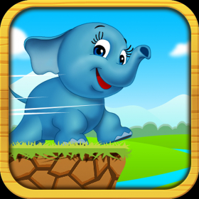 couverture jeu vidéo Elephant Run - Addictive Animal Running Game