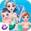 couverture jeu vidéo Elf sirène beau bébé - soins de princesse sirène : mère enceinte journal