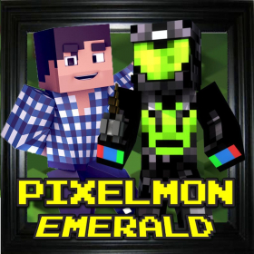 couverture jeu vidéo Emerald ( Pixelmon Edition ) : Hunter Survival Mini Block Game for Pixelmon