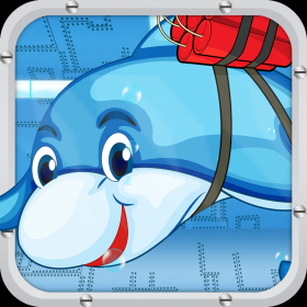 couverture jeu vidéo Engins mortel de dauphins – Jeu sous-marin de rattrapage payé
