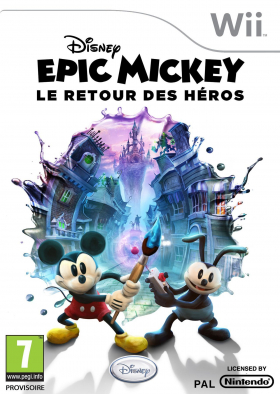 couverture jeu vidéo Epic Mickey : Le Retour des héros