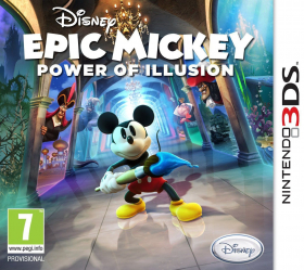 couverture jeu vidéo Epic Mickey : Power of Illusion