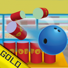 couverture jeux-video épicerie parti de destruction: la nourriture peut diffuser Bowling Game - gold edition