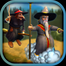 couverture jeu vidéo Escape  - The Wizard Run