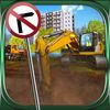 couverture jeu vidéo Euro Construction Machine Simulator : 2016 Digger 18 Wheeler Driver