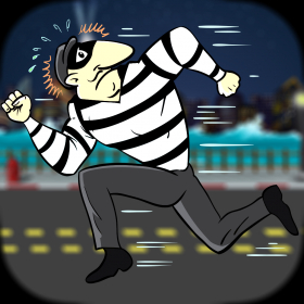 couverture jeu vidéo Évasion Urbaine Criminel - Pas de Publicité - la Sécurité des Enfants APP