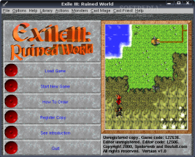 couverture jeu vidéo Exile III : Ruined World