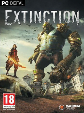 couverture jeu vidéo Extinction