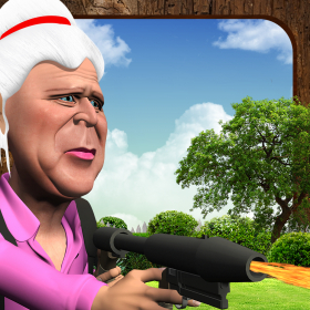 couverture jeu vidéo Extreme Grandma Defense Attack