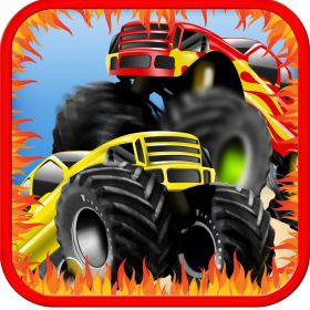 couverture jeu vidéo Extreme Offroad Monster Truck Run - The Beach Legends Madness Strike Again
